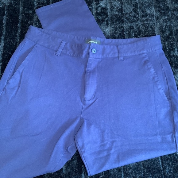 Bugatchi Performance Pants in Navy Size 36 Men’s - Picture 6 of 12